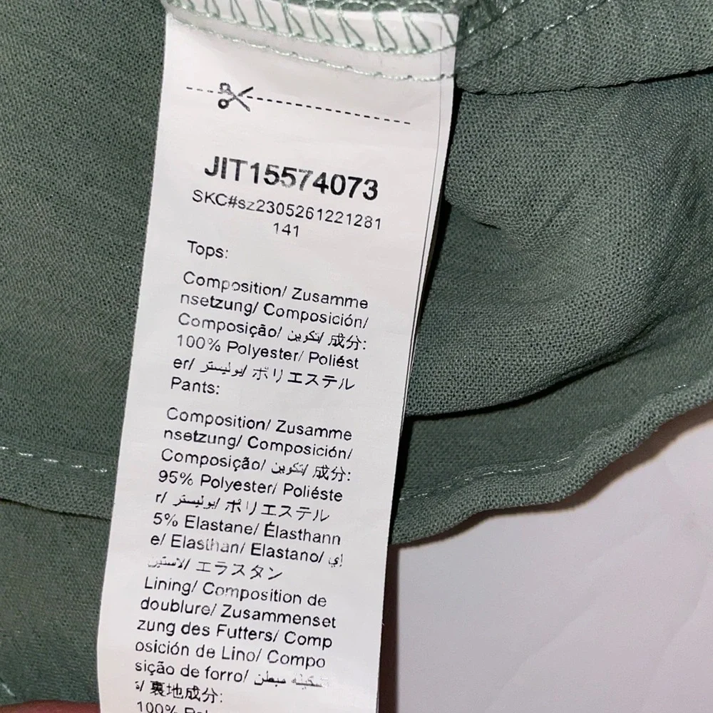 SHEIN Dusty Green Casual Top - Picture 4 of 7